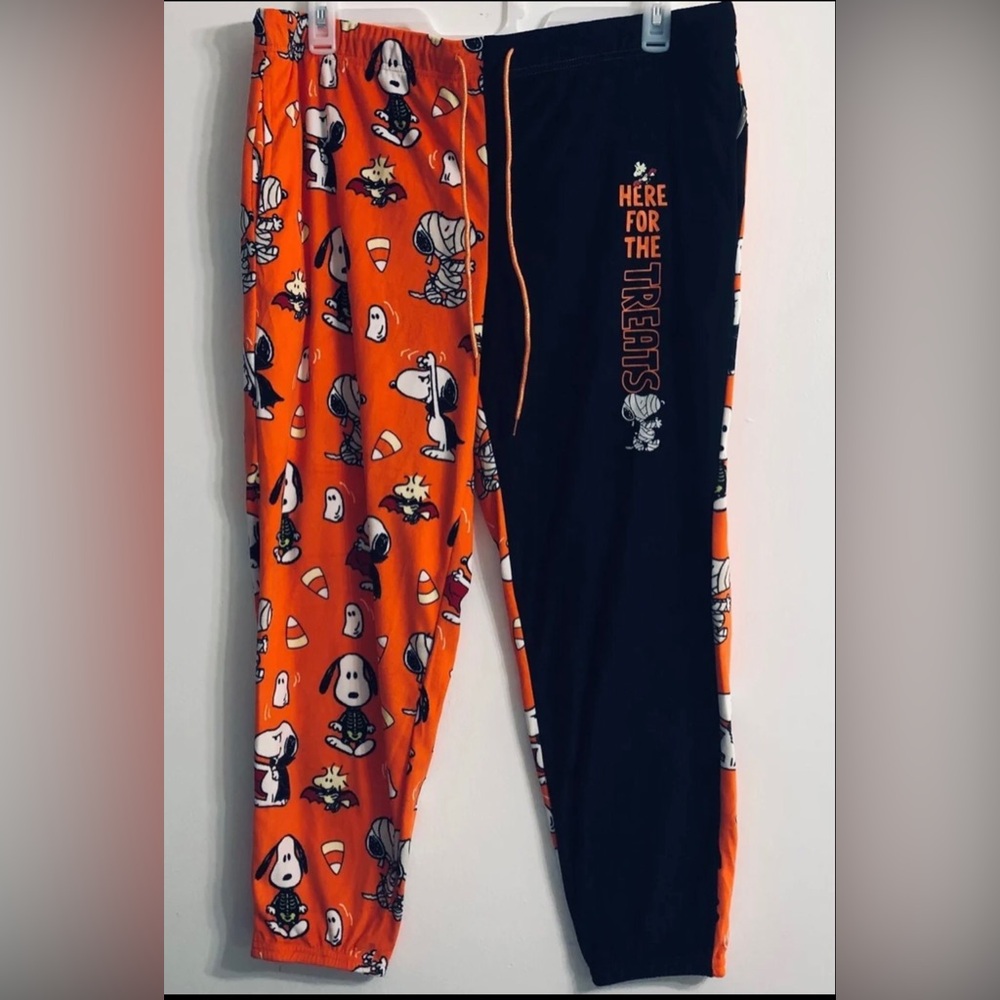 Peanuts snoopy jogger here for the treats peanuts candy two side pockets.XL